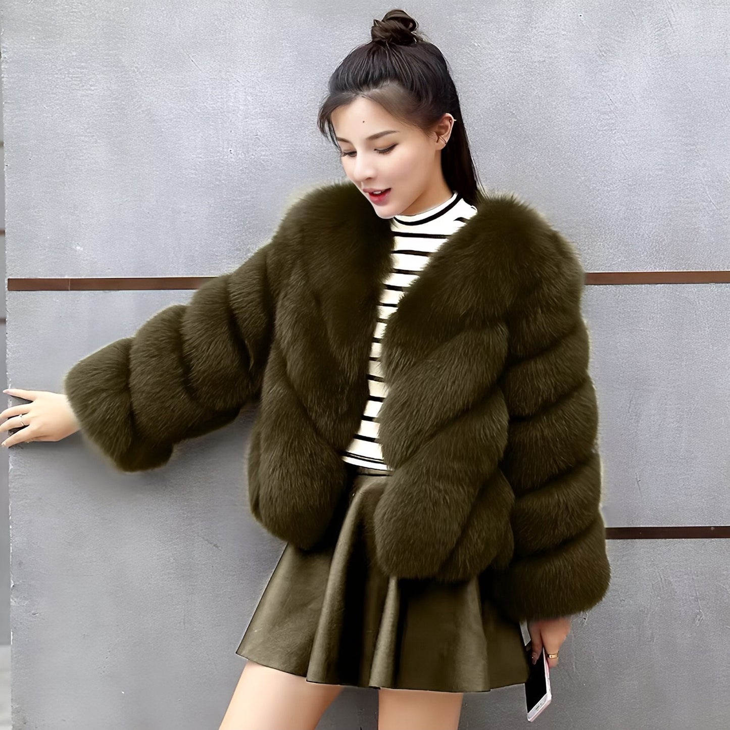 Luxury Braided Fur Jackets