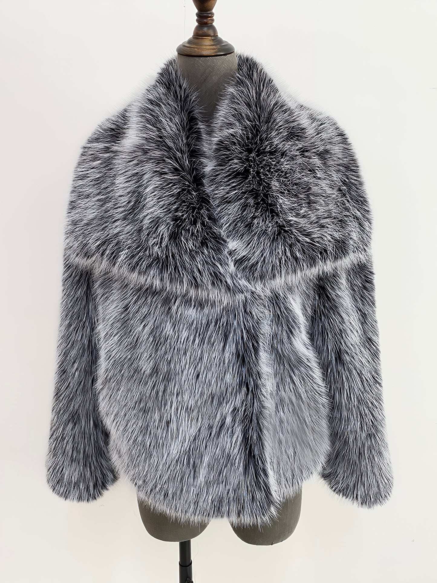 Double Charme Fur Coat Style