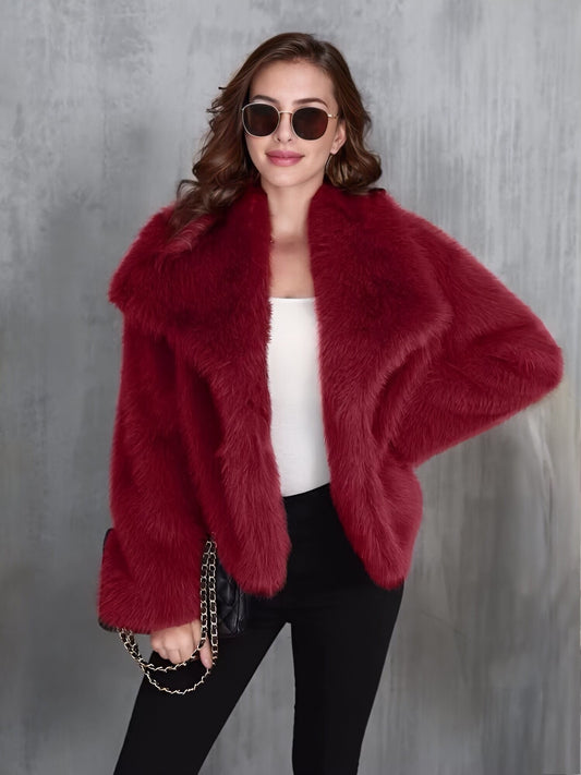 Double Charme Fur Coat Style