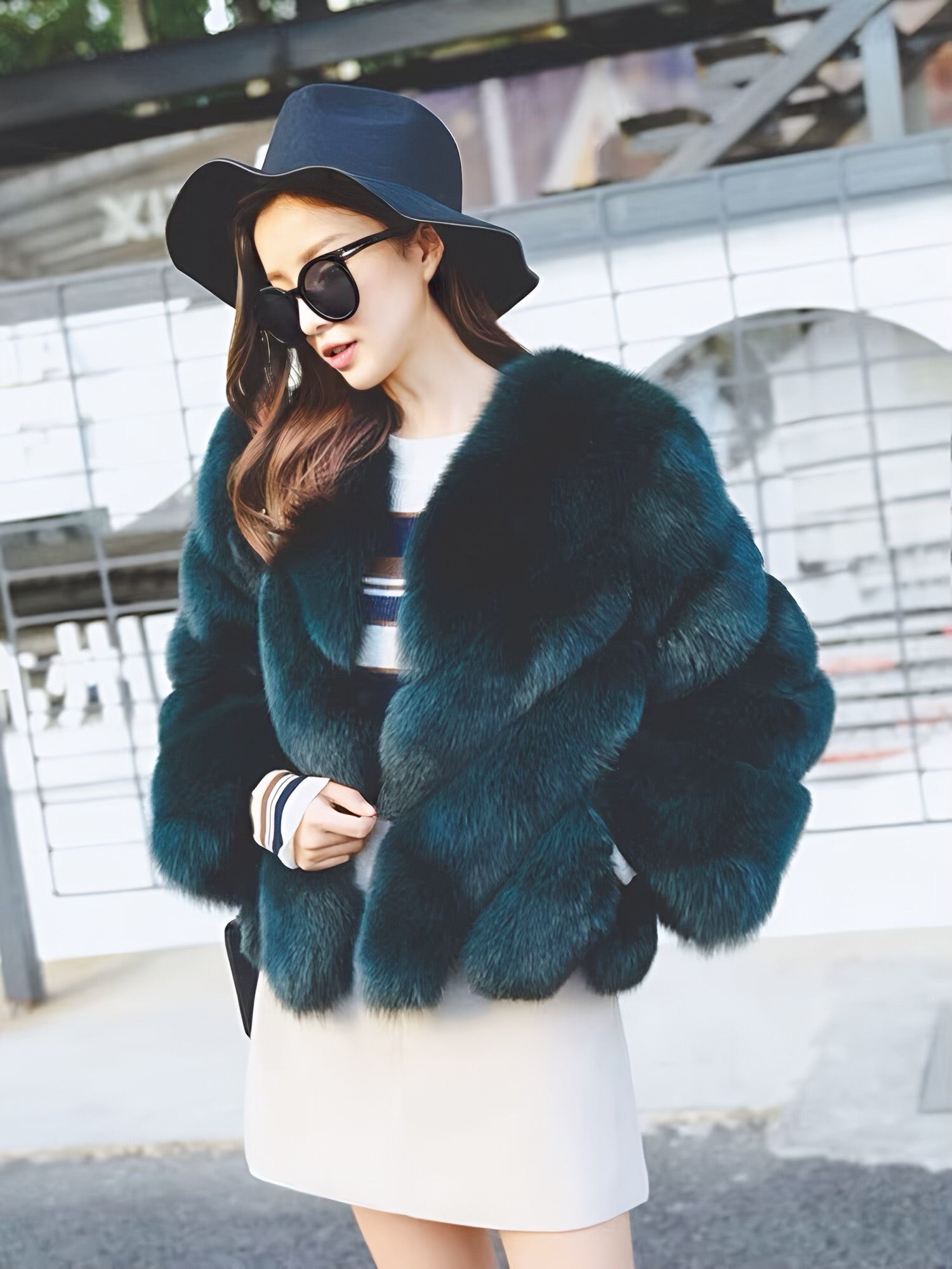 Stylish Winter Plush Outerwear