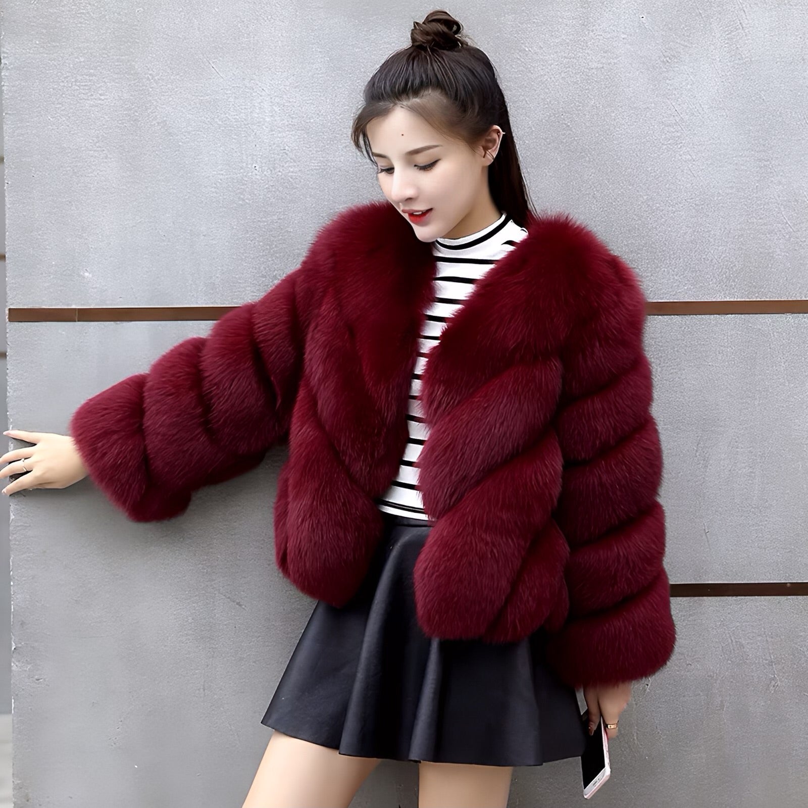 Sophisticated Plush Winter Coats