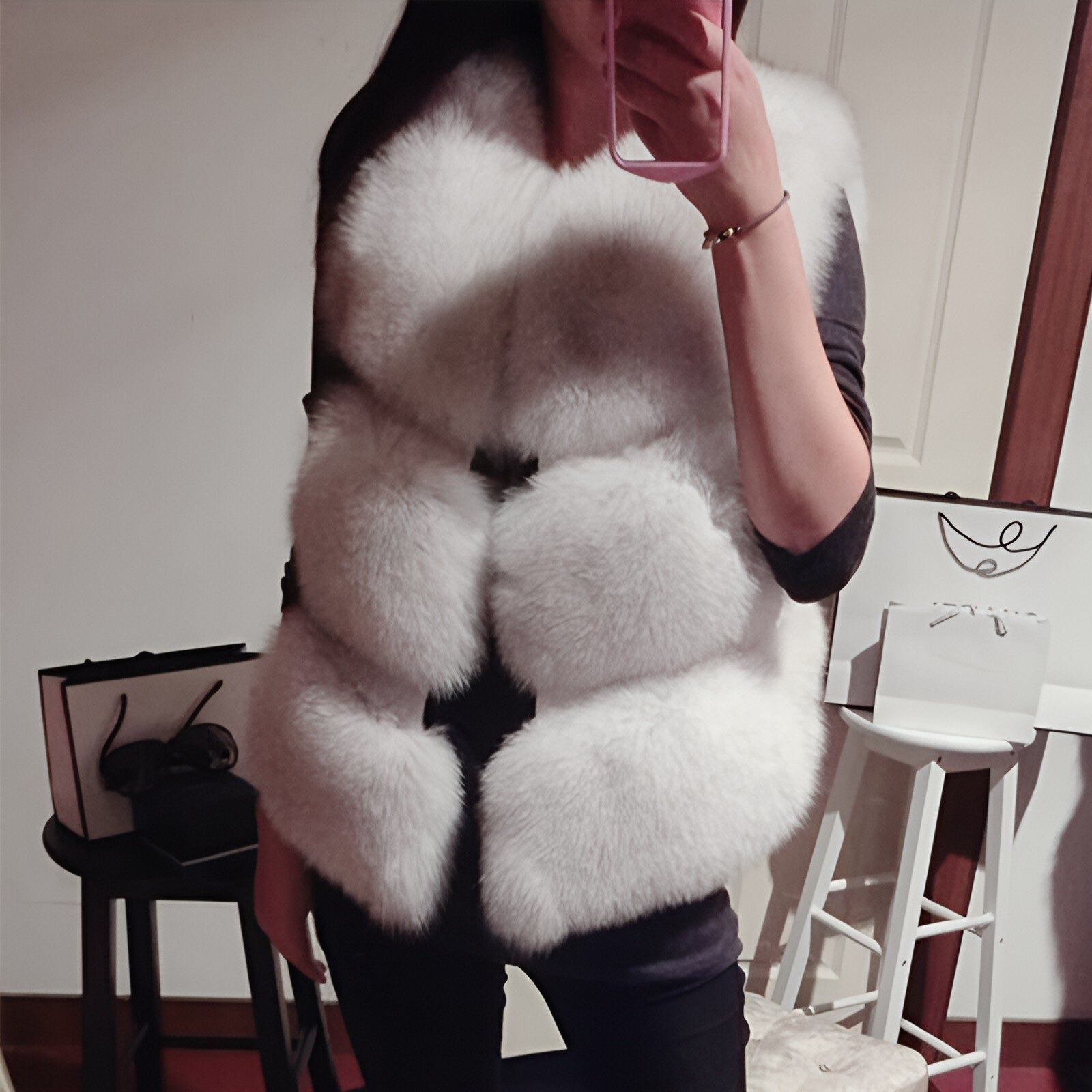 Stylish and Warm Fur Gilets