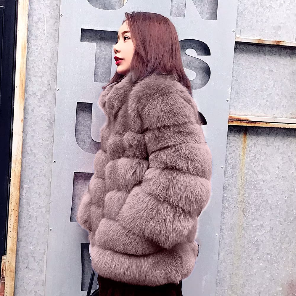 Luxe Winter Fur Coats for Women