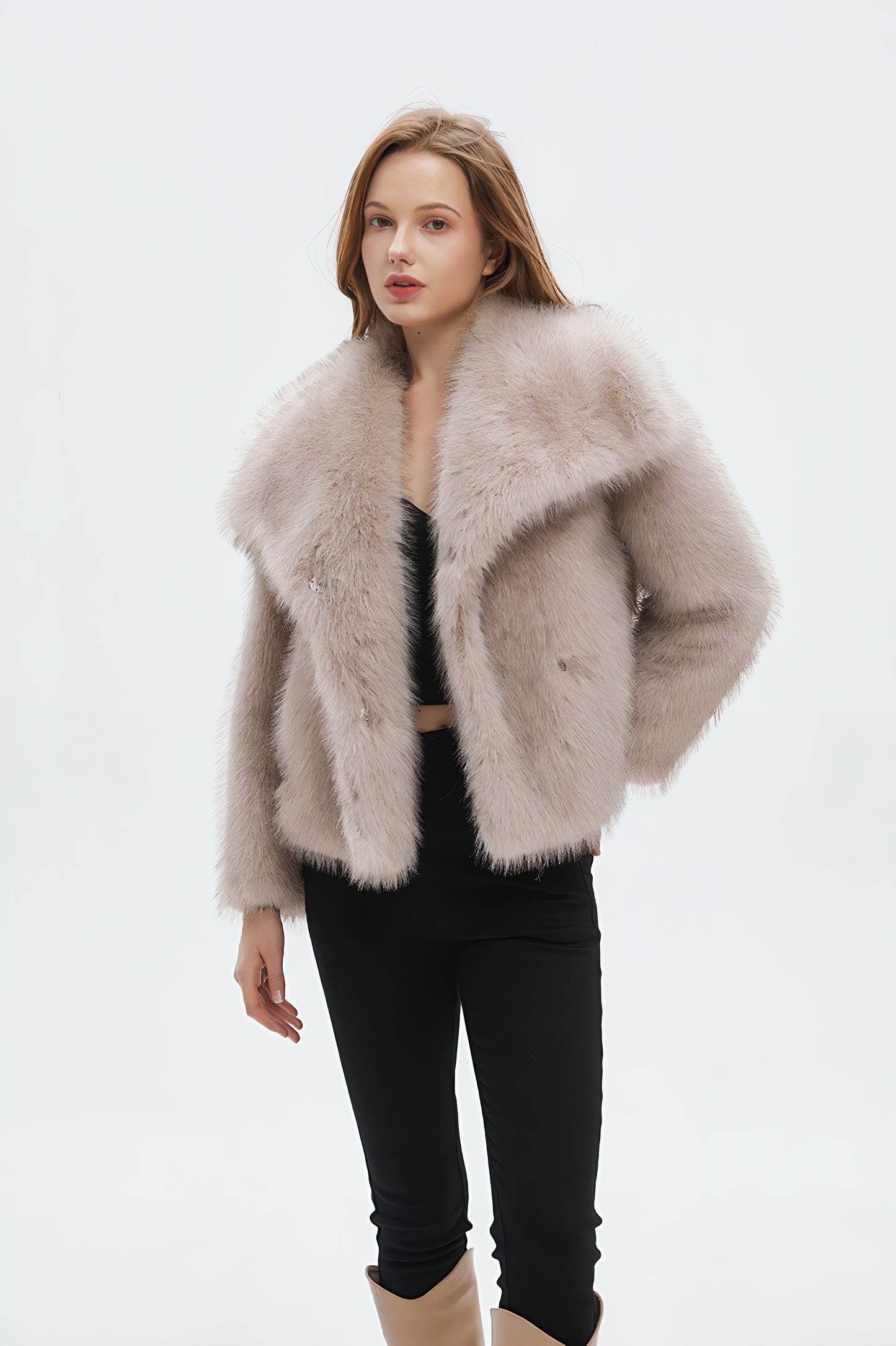 DOUBLE CHARME FURCOAT