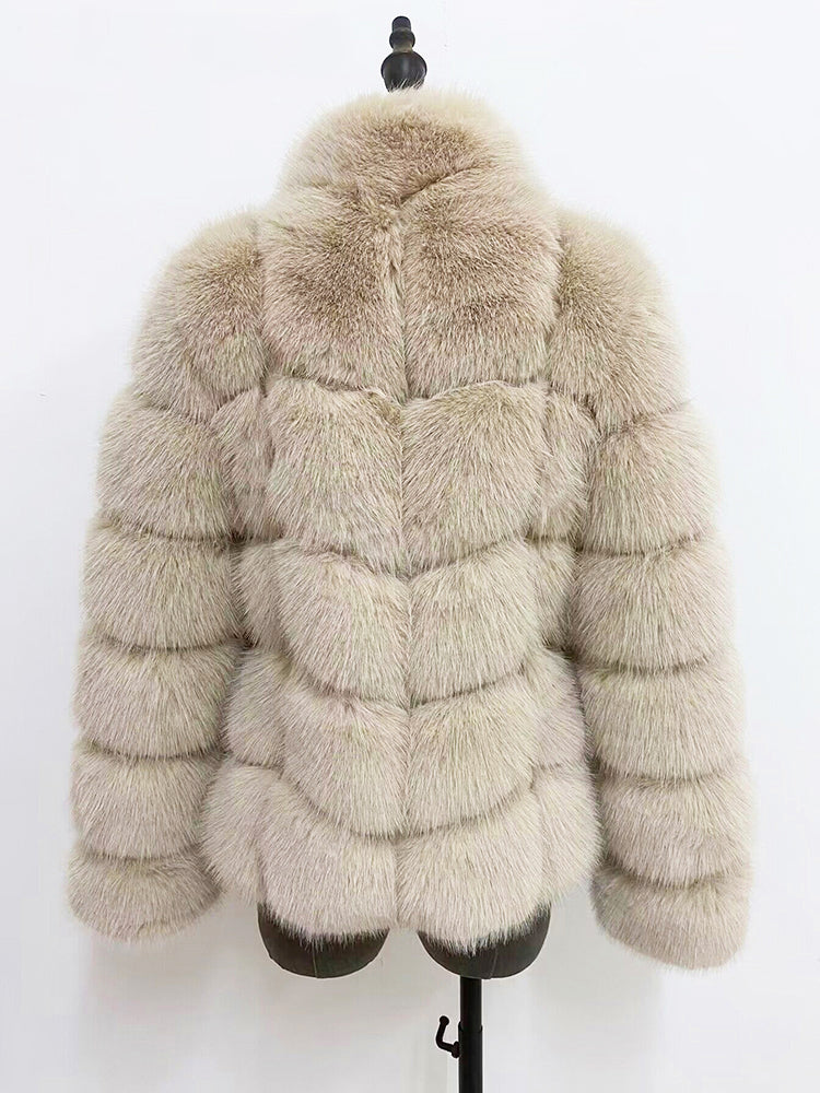 Vintage-Inspired Fur Outerwear