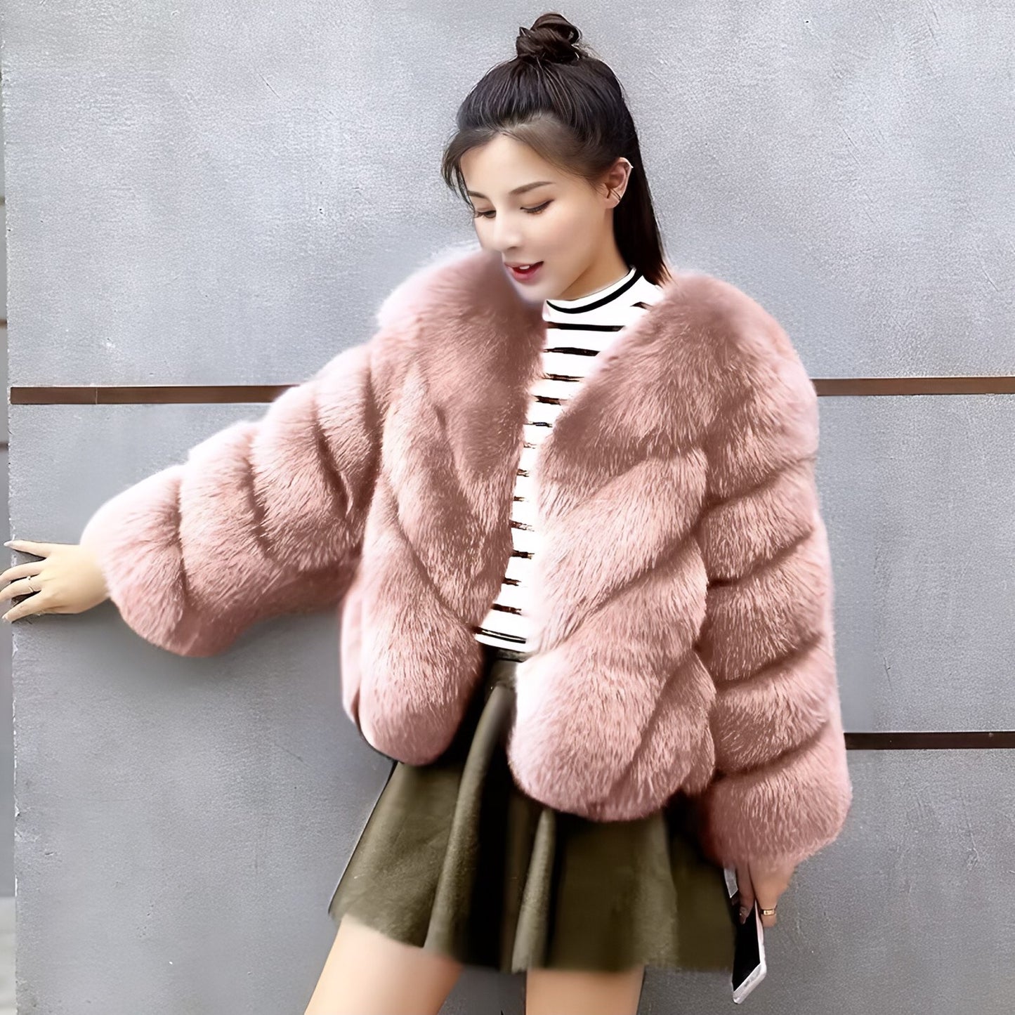 Modern Plush Winter Outerwear