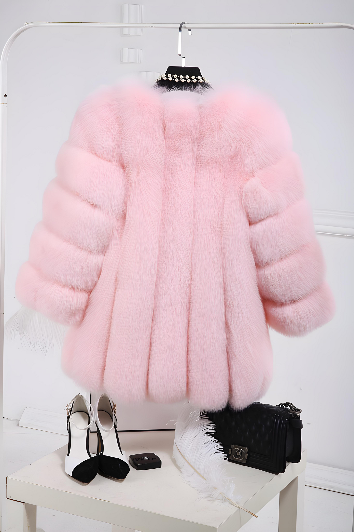 Stylish and Warm Fur Outerwear