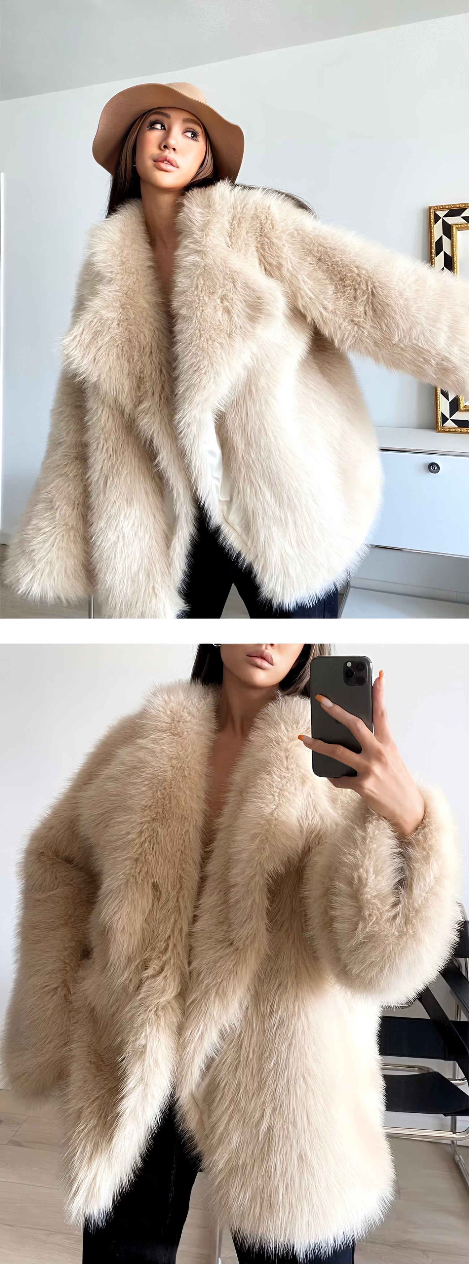 Sophisticated Winter Fur Coats