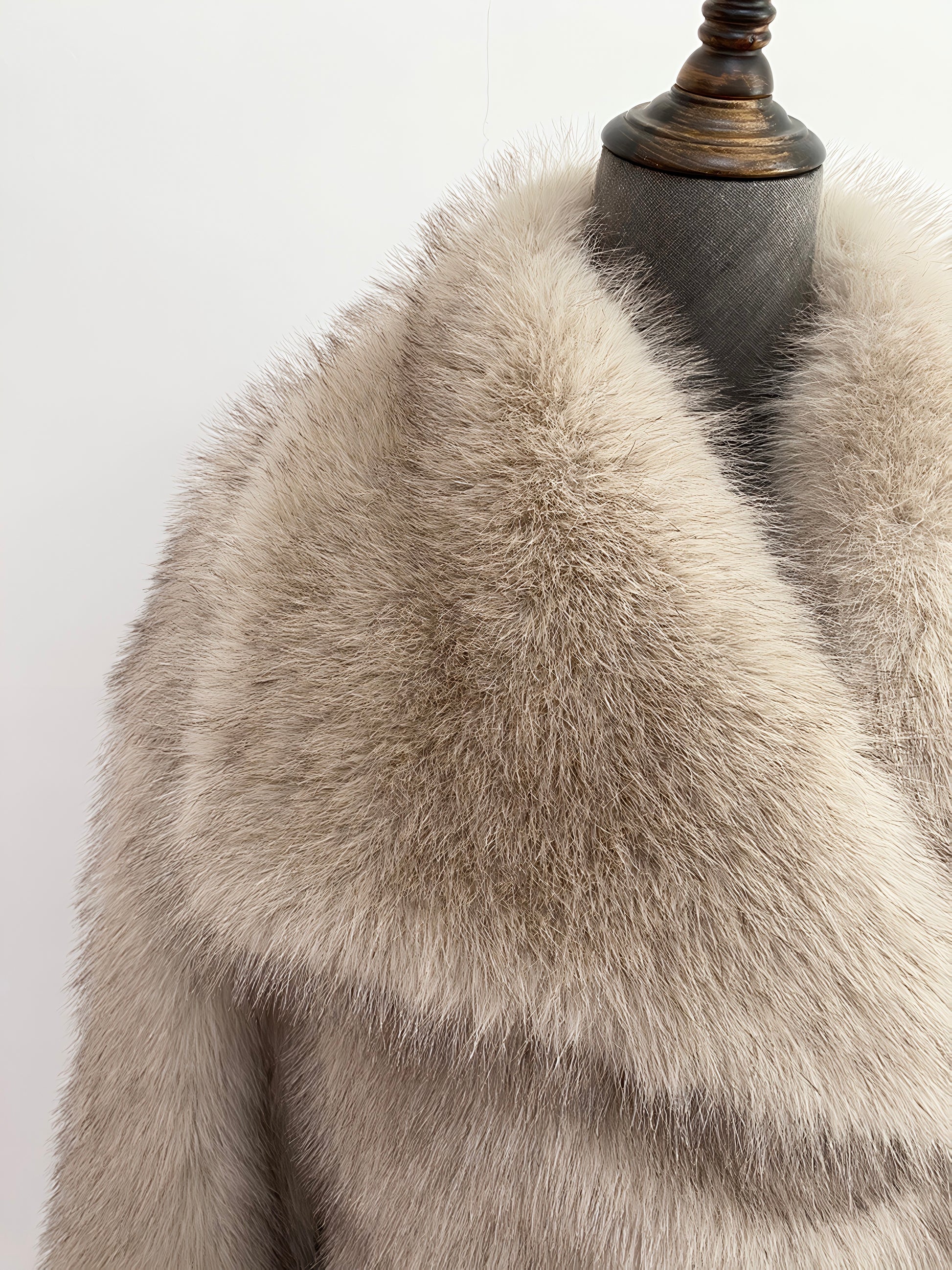 Stylish and Warm Double-Layer Fur Coats