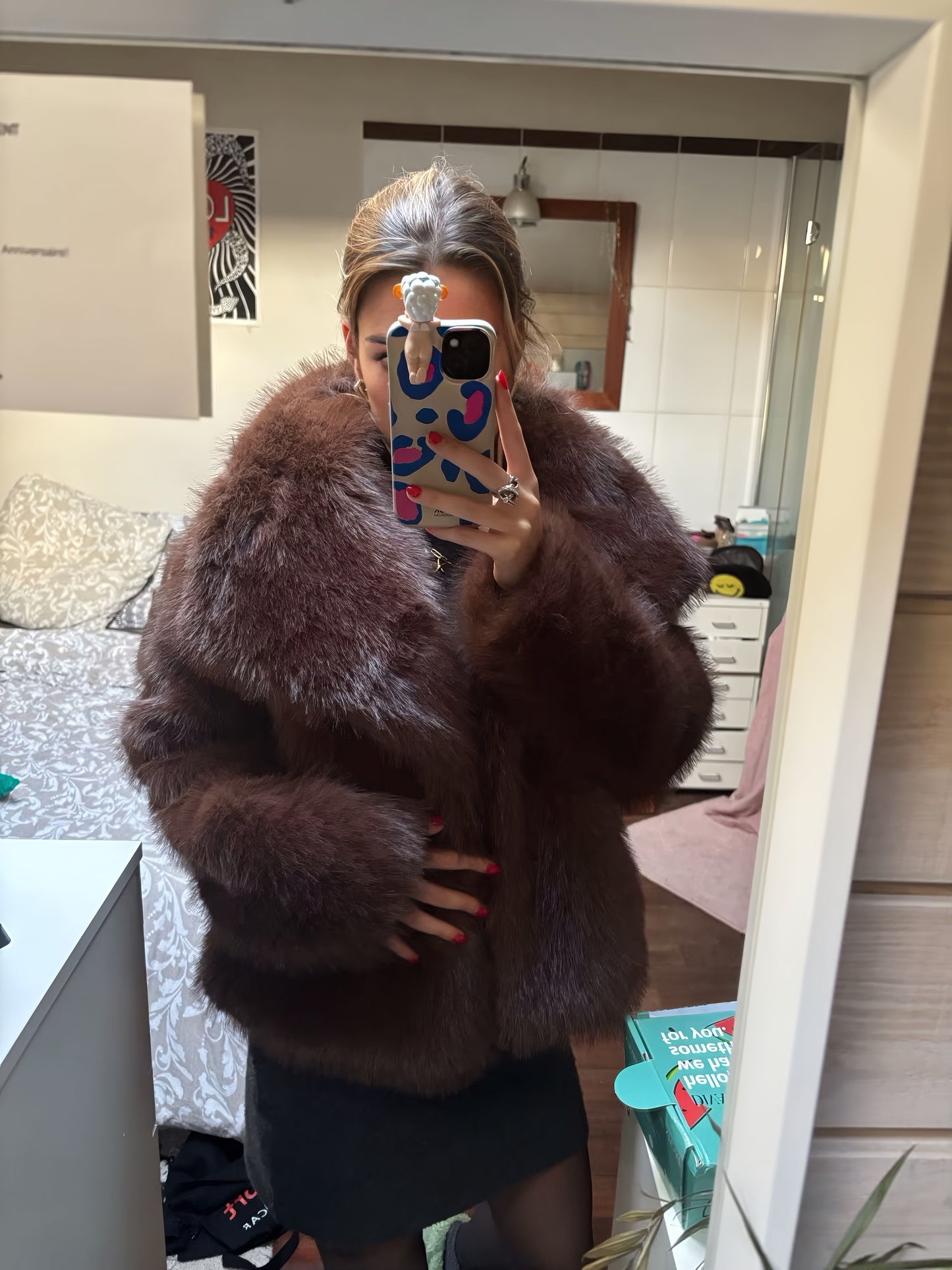 DOUBLE CHARME FURCOAT