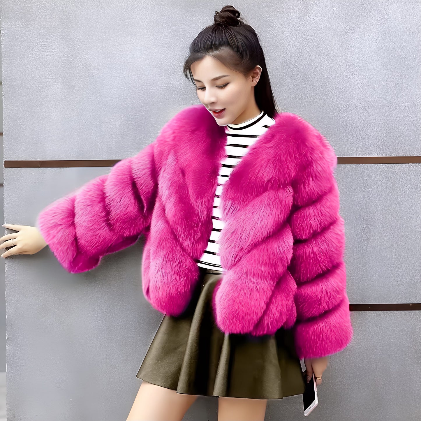 Modern Plush Winter Outerwear