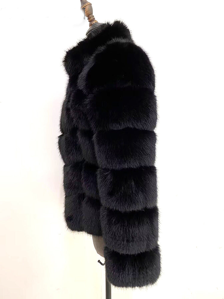 Vintage-Inspired Fur Outerwear