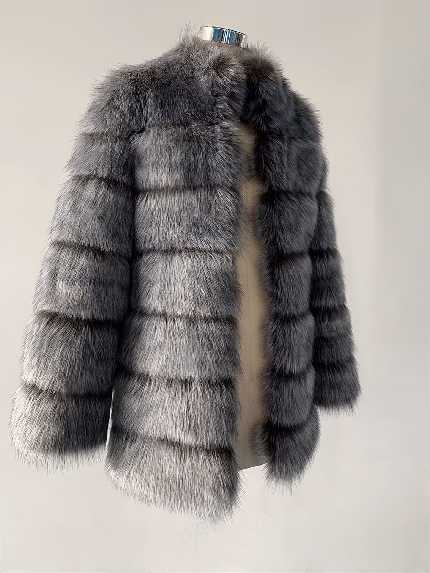 Elegant Winter Fur Outerwear