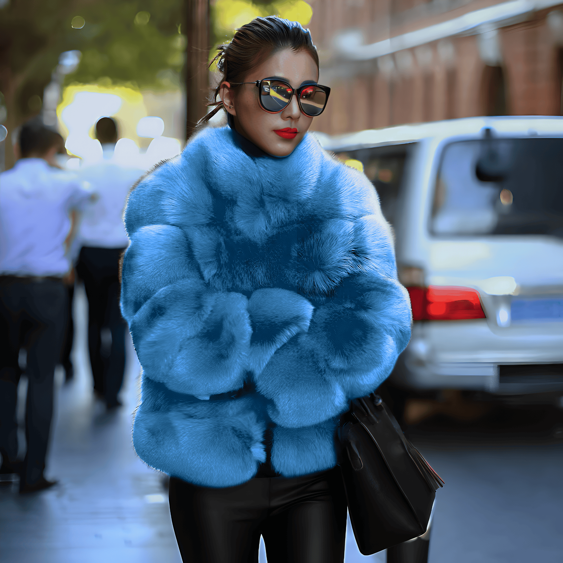 Trendy Winter Fur Outerwear